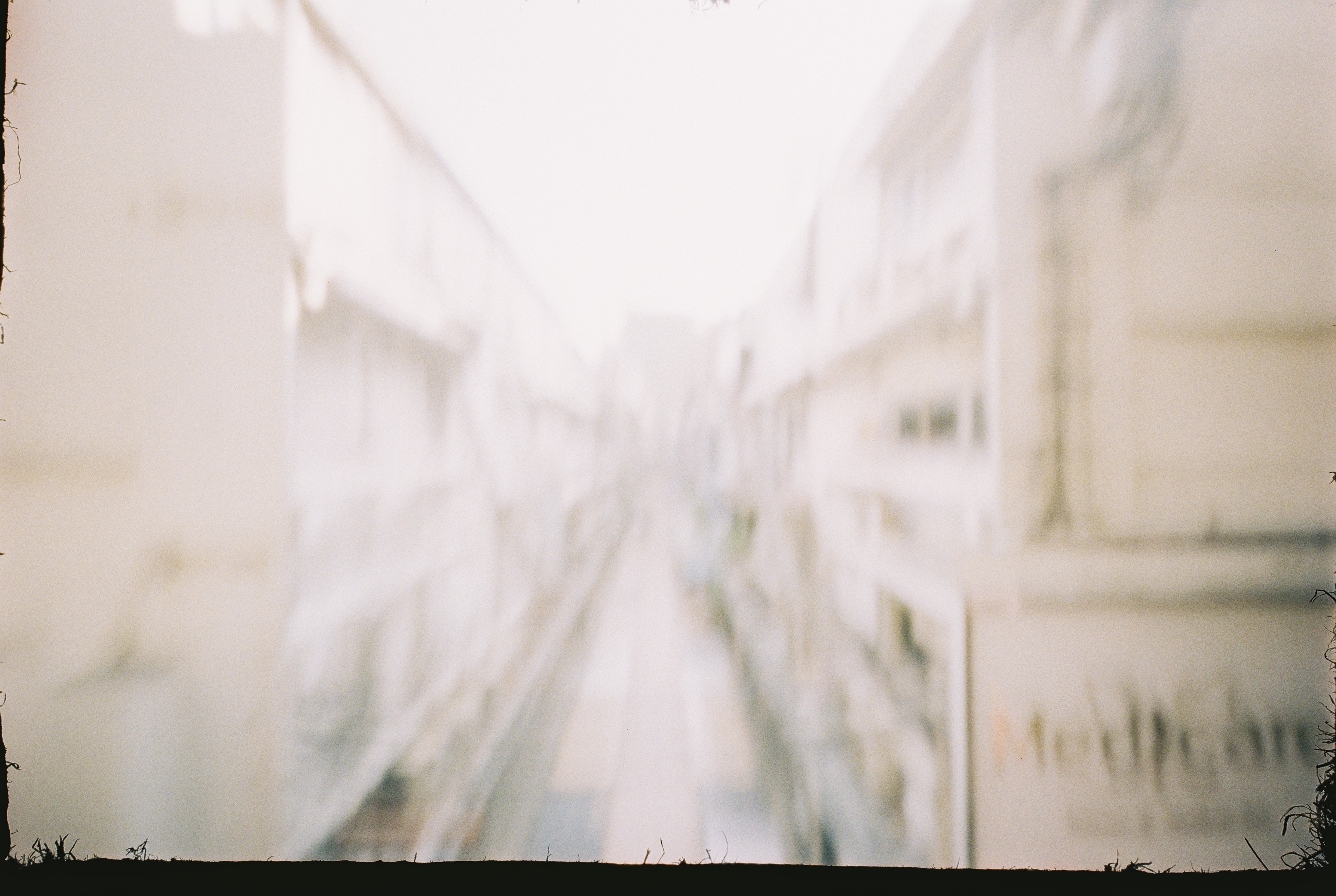 Fly on the Wall — Bangkok pinhole photograph 000048