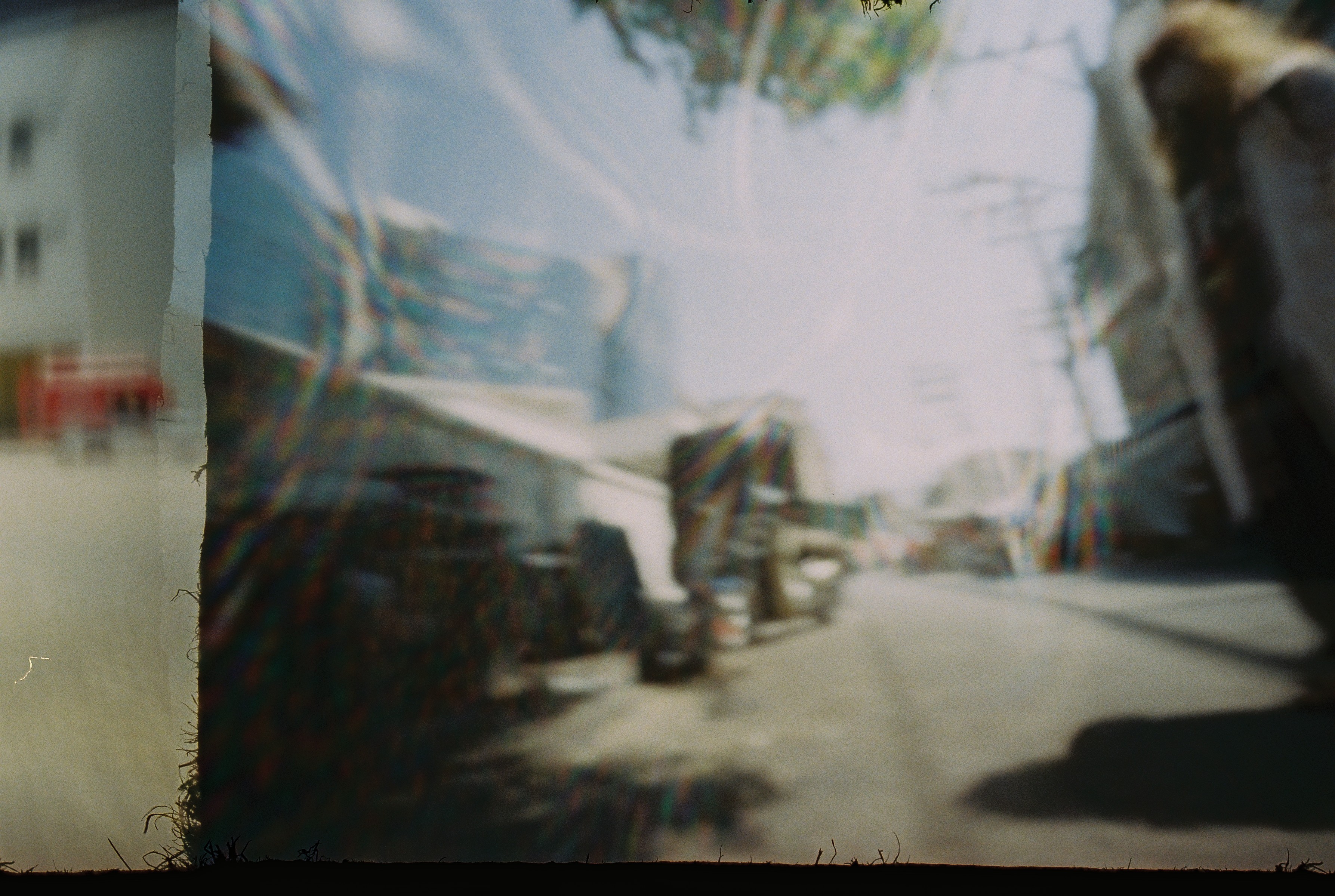 Fly on the Wall — Bangkok pinhole photograph 000055